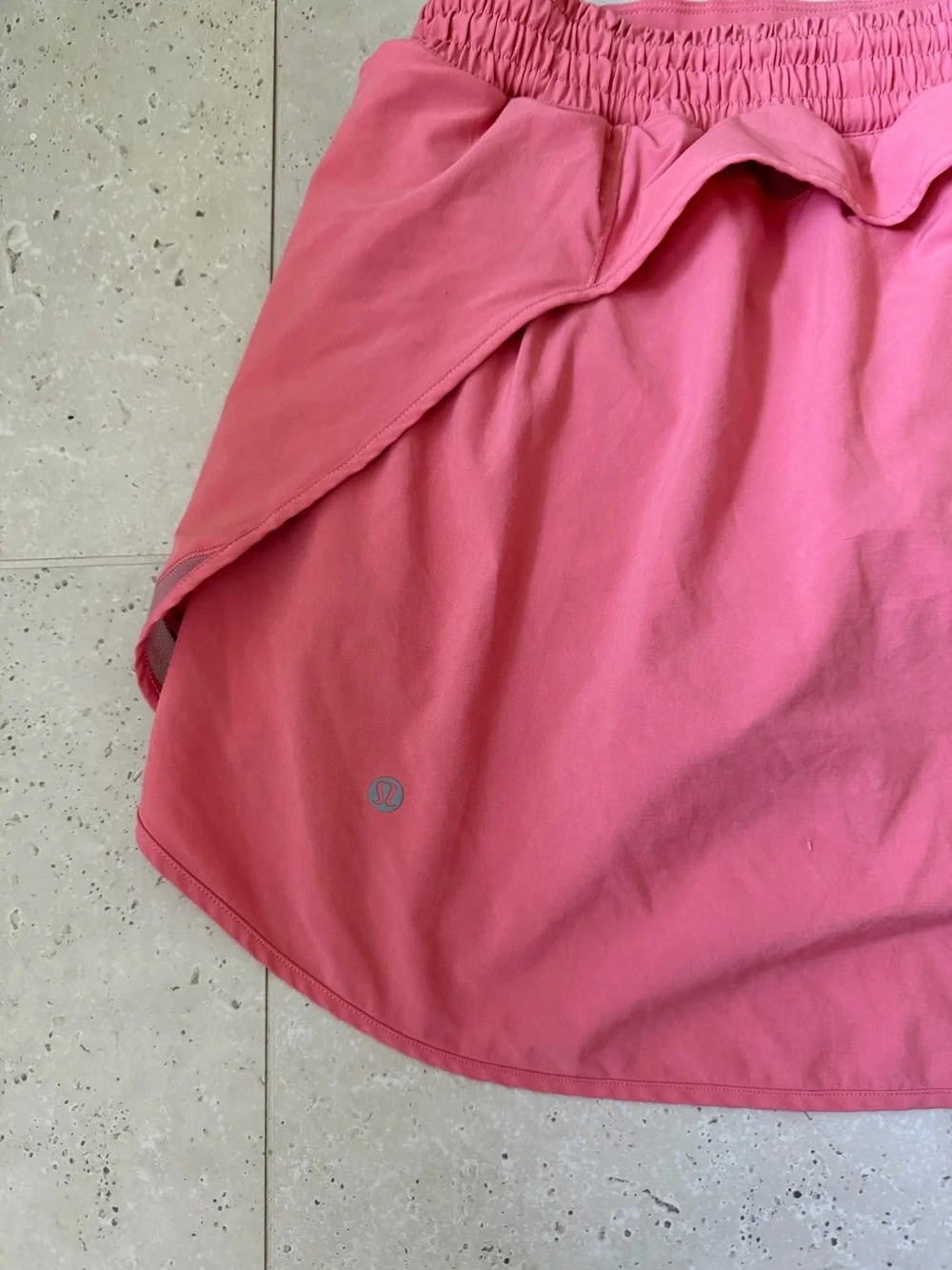 lululemon athletica Coral Pink Athletic Skirt